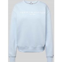 Tommy Hilfiger Sweatshirt aus Baumwoll-Mix in Hellblau, Größe XXL Tommy Hilfiger Sweatshirt aus Baumwoll-Mix in Hellblau, Größe XXL von Tommy Hilfiger