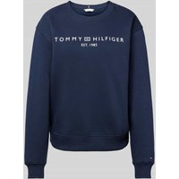 Tommy Hilfiger Sweatshirt aus Baumwoll-Mix in Marine, Größe M Tommy Hilfiger Sweatshirt aus Baumwoll-Mix in Marine, Größe M von Tommy Hilfiger