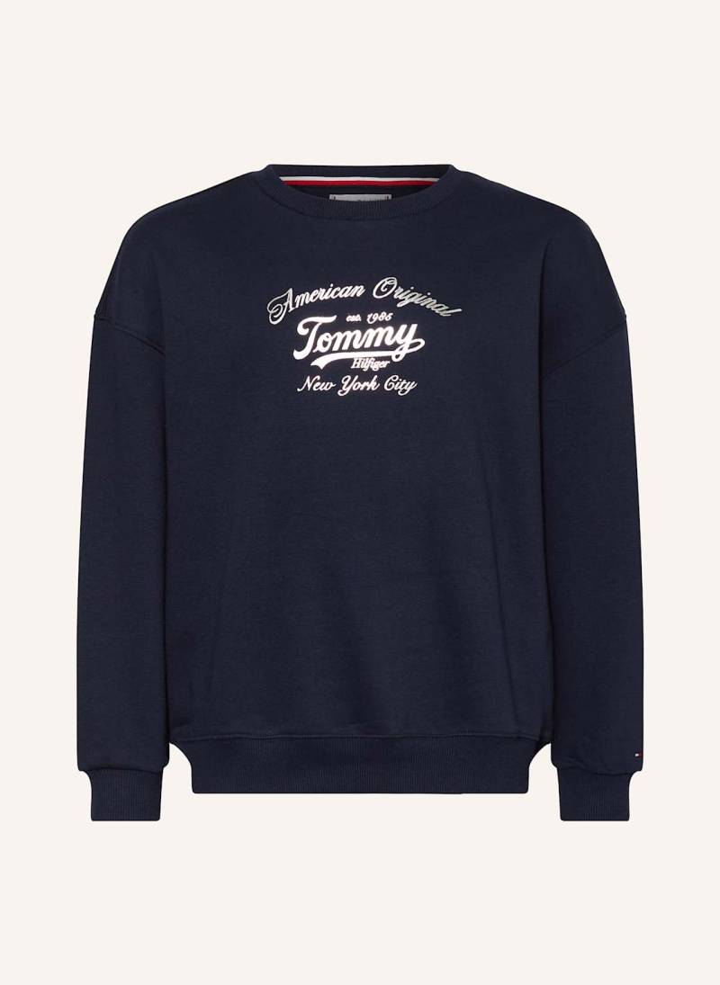 Tommy Hilfiger Sweatshirt blau von Tommy Hilfiger