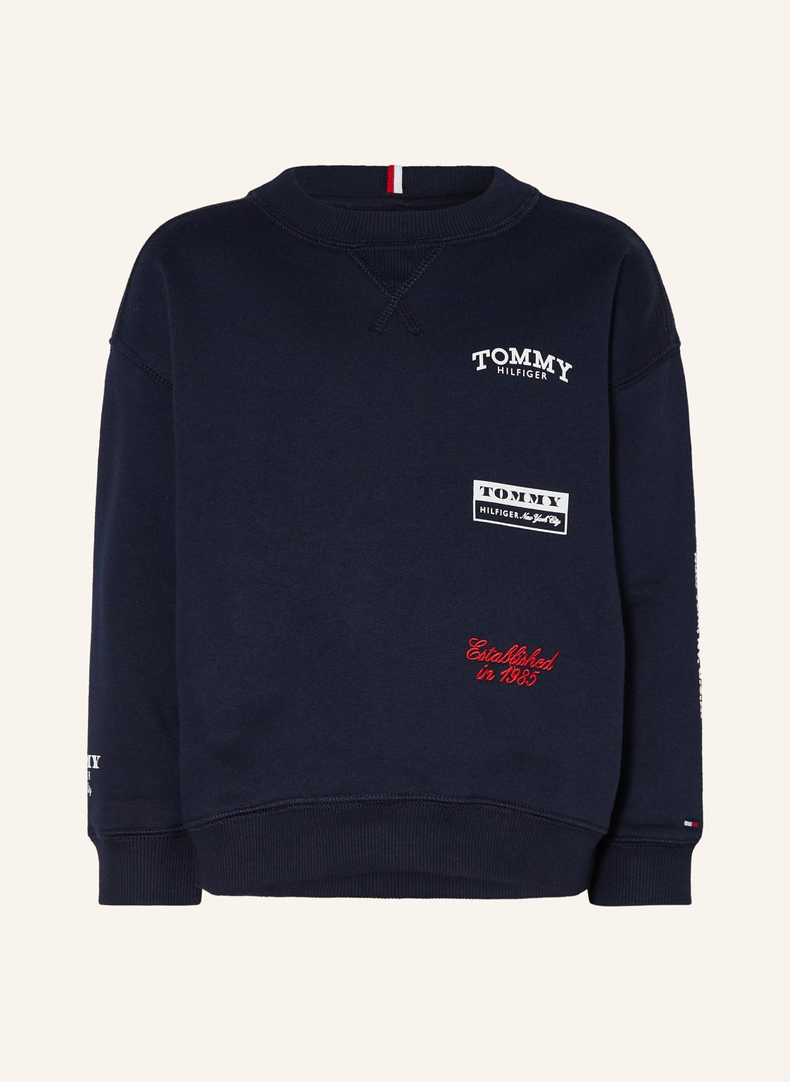 Tommy Hilfiger Sweatshirt blau von Tommy Hilfiger