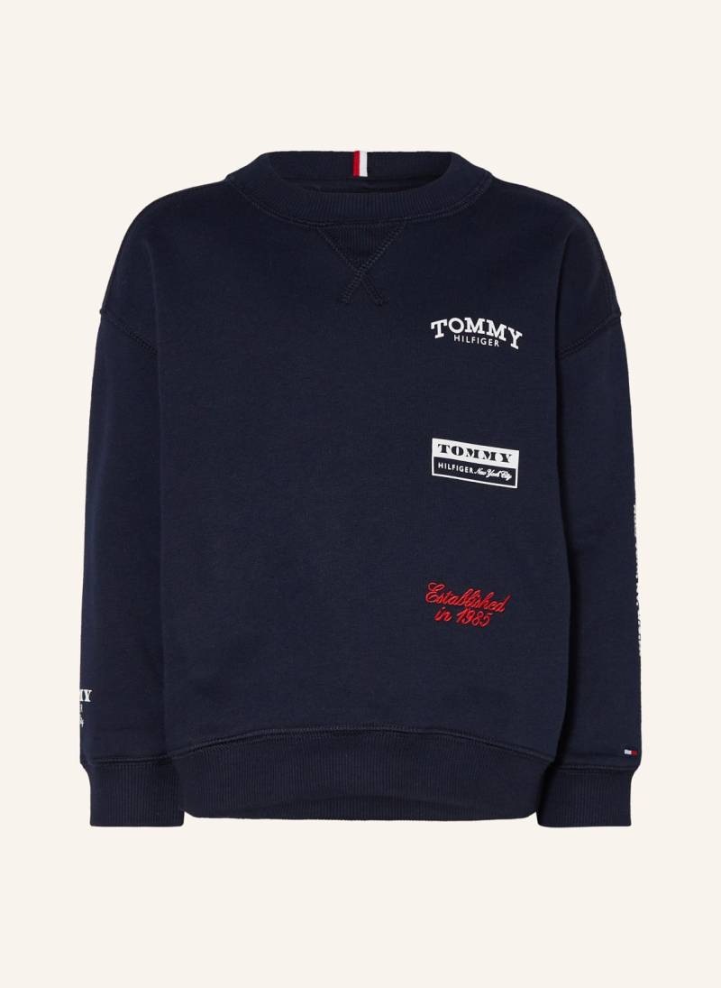 Tommy Hilfiger Sweatshirt blau von Tommy Hilfiger