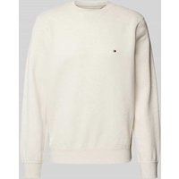 Tommy Hilfiger Regular Fit Sweatshirt mit Baumwoll-Anteil in Offwhite, Größe S von Tommy Hilfiger