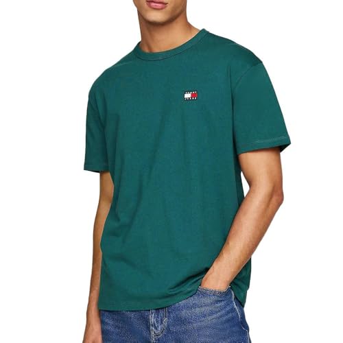 Tommy Hilfiger T-Shirt, Blau, für Herren, Badge, blau, M von Tommy Hilfiger