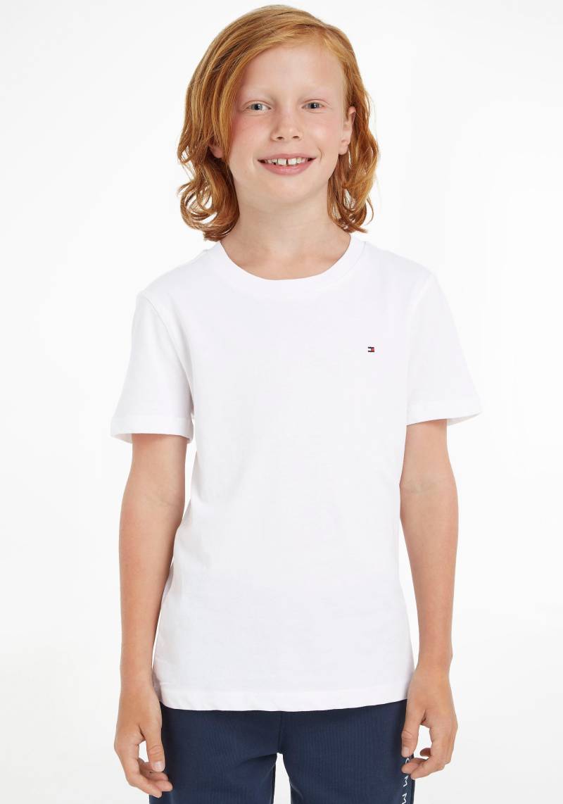 Tommy Hilfiger T-Shirt "BOYS BASIC CN KNIT" für Kinder bis 16 Jahre von Tommy Hilfiger