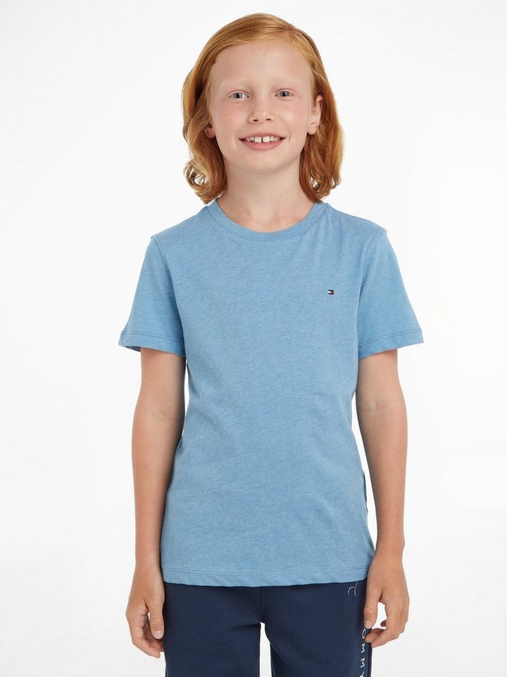 Tommy Hilfiger T-Shirt BOYS BASIC CN KNIT für Kinder bis 16 Jahre von Tommy Hilfiger
