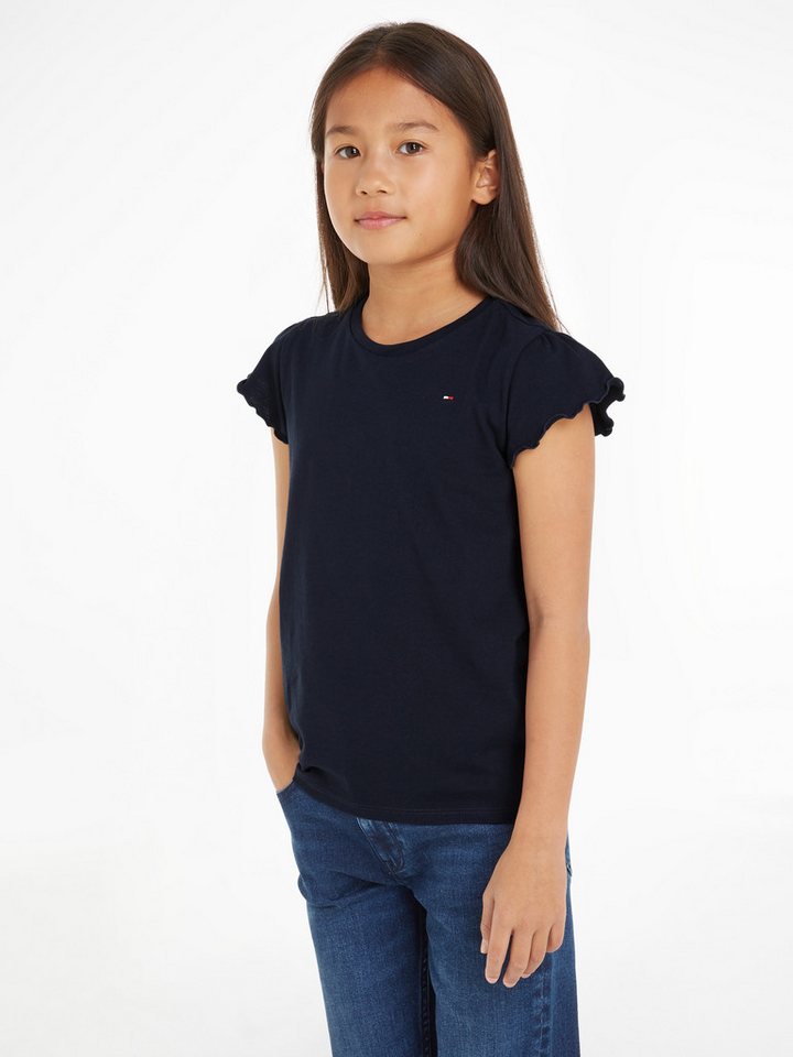 Tommy Hilfiger T-Shirt ESSENTIAL RUFFLE SLEEVE TOP für Babys von Tommy Hilfiger