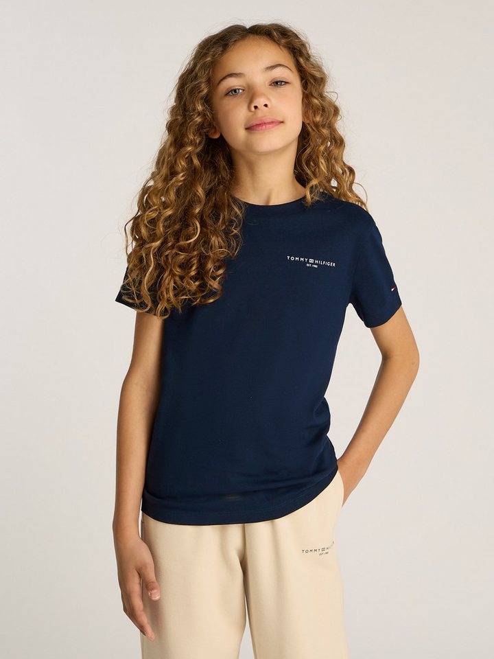 Tommy Hilfiger T-Shirt MINI CORP T-SHIRT in Unifarbe von Tommy Hilfiger