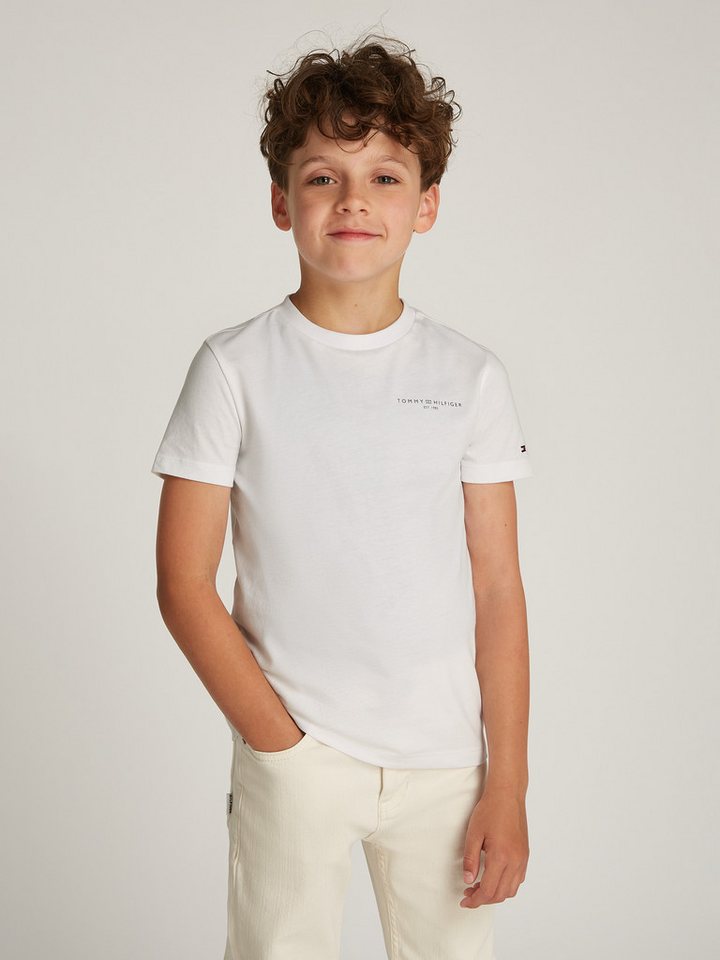 Tommy Hilfiger T-Shirt MINI CORP T-SHIRT in Unifarbe von Tommy Hilfiger