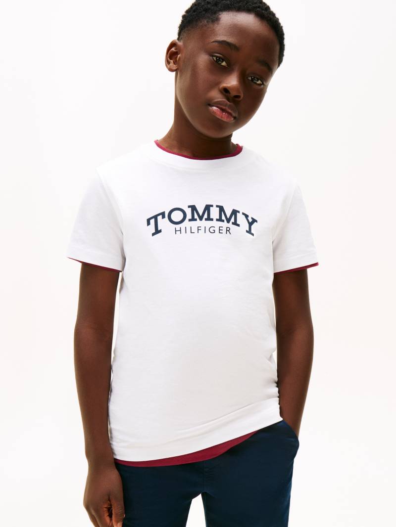 Tommy Hilfiger T-Shirt Regular fit, für Kinder bis 16 Jahre, Druck von Tommy Hilfiger