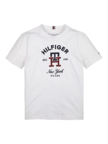 Tommy Hilfiger T-Shirt für Baby - Jungen Weiß 18 Monate (86cm) von Tommy Hilfiger