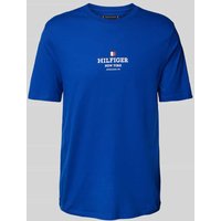 Tommy Hilfiger T-Shirt mit Label-Print in Royal, Größe L Tommy Hilfiger T-Shirt mit Label-Print in Royal, Größe L von Tommy Hilfiger