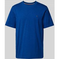 Tommy Hilfiger T-Shirt mit Logo-Stitching in Royal, Größe XL von Tommy Hilfiger