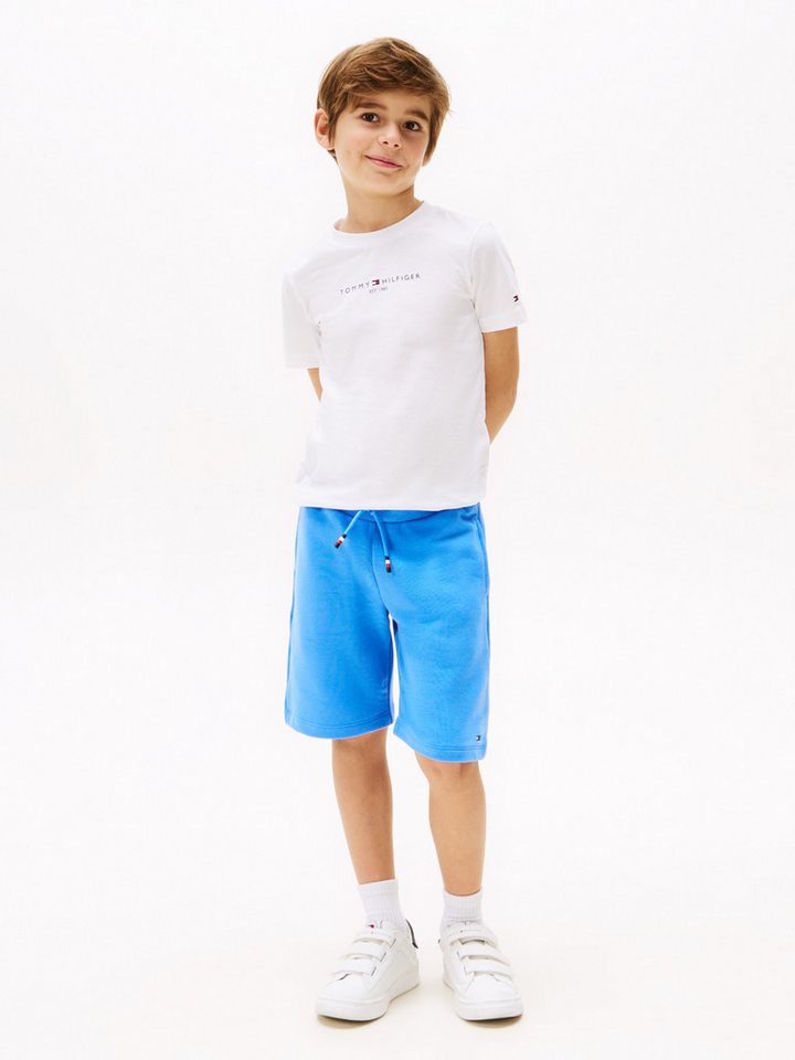 Tommy Hilfiger T-Shirt & Shorts ESSENTIAL SET (Set, 2-tlg., 2er) mit Logoschriftzug von Tommy Hilfiger