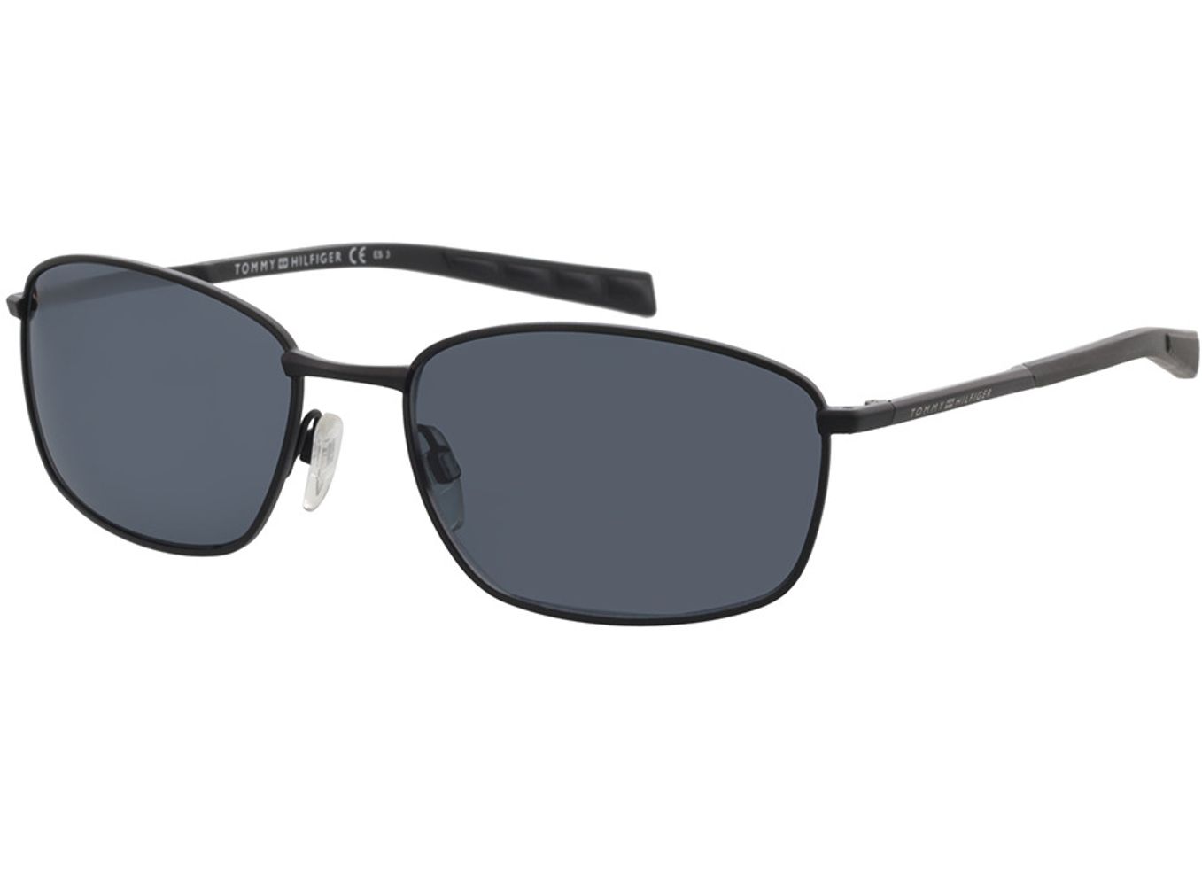 Tommy Hilfiger TH 1768/S 003 57-18 Sonnenbrille ohne Sehstärke, Herren, Vollrand, Eckig von Tommy Hilfiger