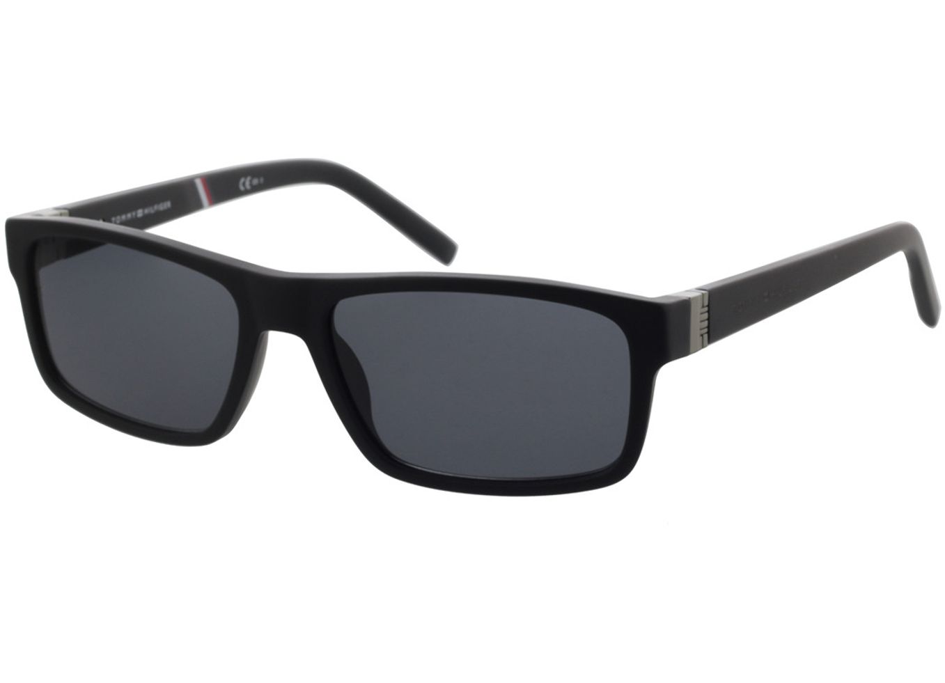 Tommy Hilfiger TH 1798/S 003/IR 57-17 Sonnenbrille mit Sehstärke erhältlich, Herren, Vollrand, Rechteckig von Tommy Hilfiger