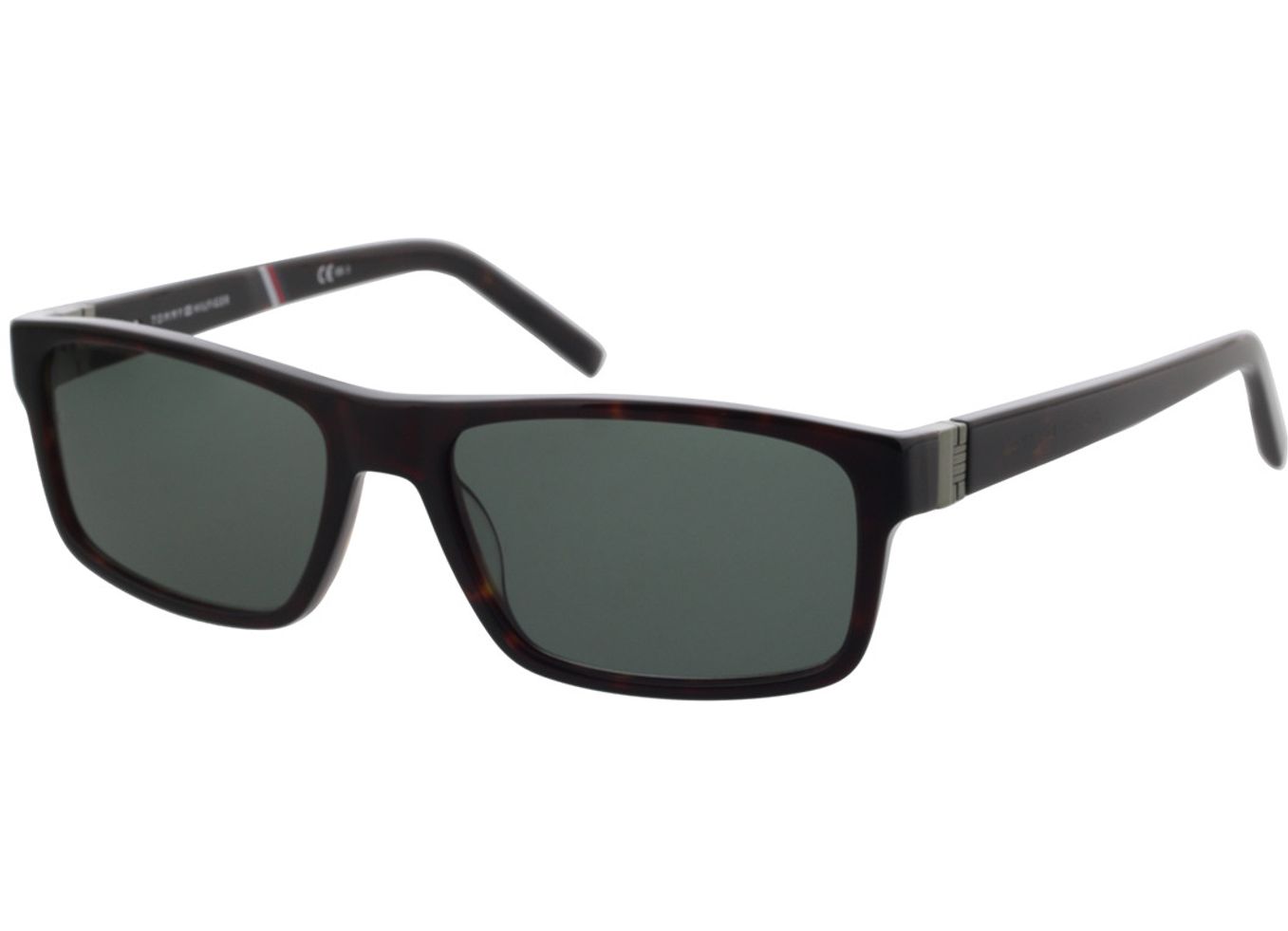 Tommy Hilfiger TH 1798/S 086/QT 57-17 Sonnenbrille mit Sehstärke erhältlich, Herren, Vollrand, Rechteckig von Tommy Hilfiger