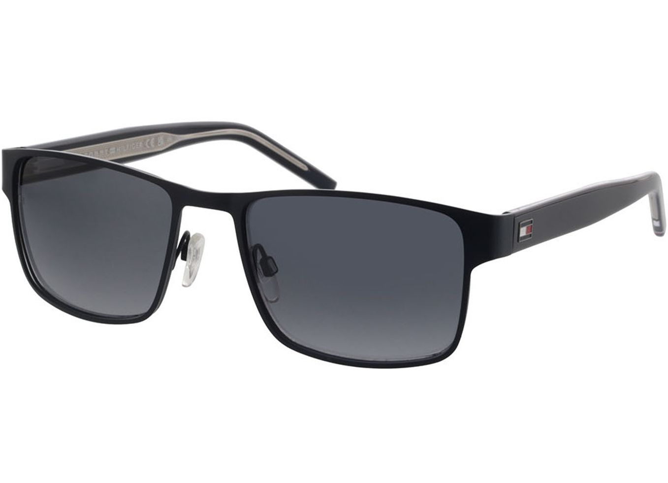 Tommy Hilfiger TH 1974/S FLL 57-19 Sonnenbrille mit Sehstärke erhältlich, Herren, Vollrand, Rechteckig von Tommy Hilfiger