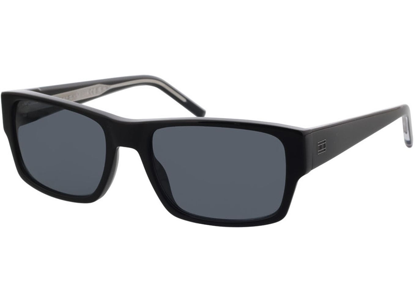 Tommy Hilfiger TH 2017/S 807 56-19 Sonnenbrille mit Sehstärke erhältlich, Herren, Vollrand, Rechteckig von Tommy Hilfiger