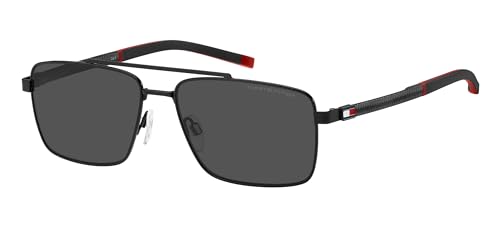 Tommy Hilfiger TH 2078/S Matte Black/Grey 58/16/145 Herren Sonnenbrillen von Tommy Hilfiger
