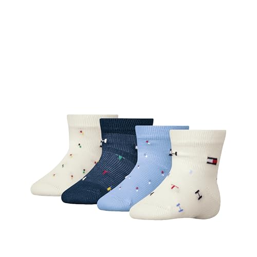 Tommy Hilfiger TH BABY SOCK 4P LETTERS ECOM von Tommy Hilfiger