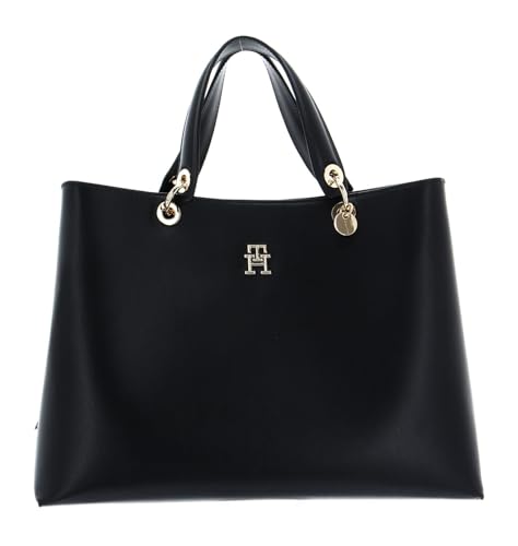 Tommy Hilfiger TH Chic Satchel Black von Tommy Hilfiger