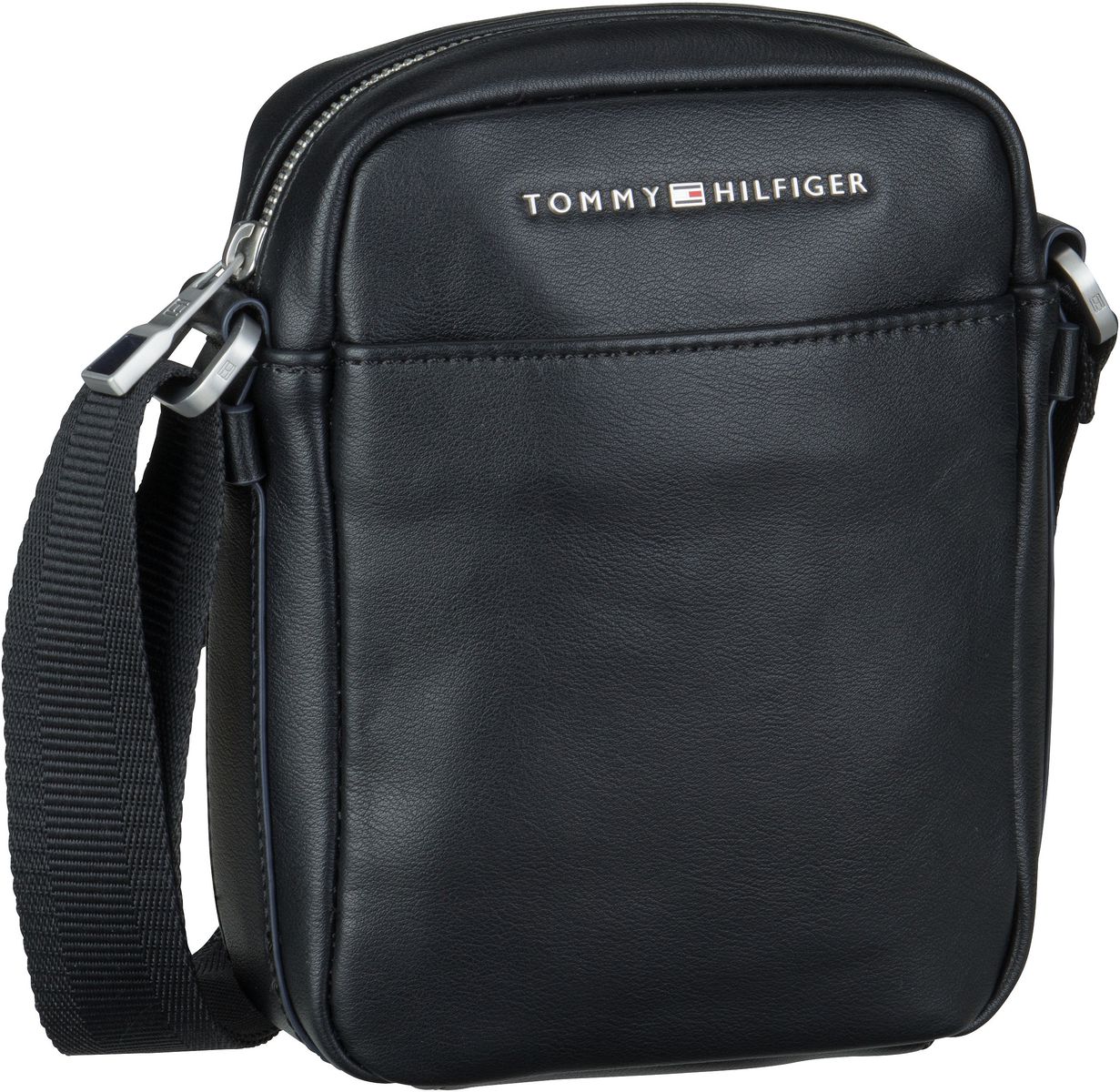 Tommy Hilfiger TH City Mini Reporter  in Schwarz (2 Liter), Umhängetasche von Tommy Hilfiger