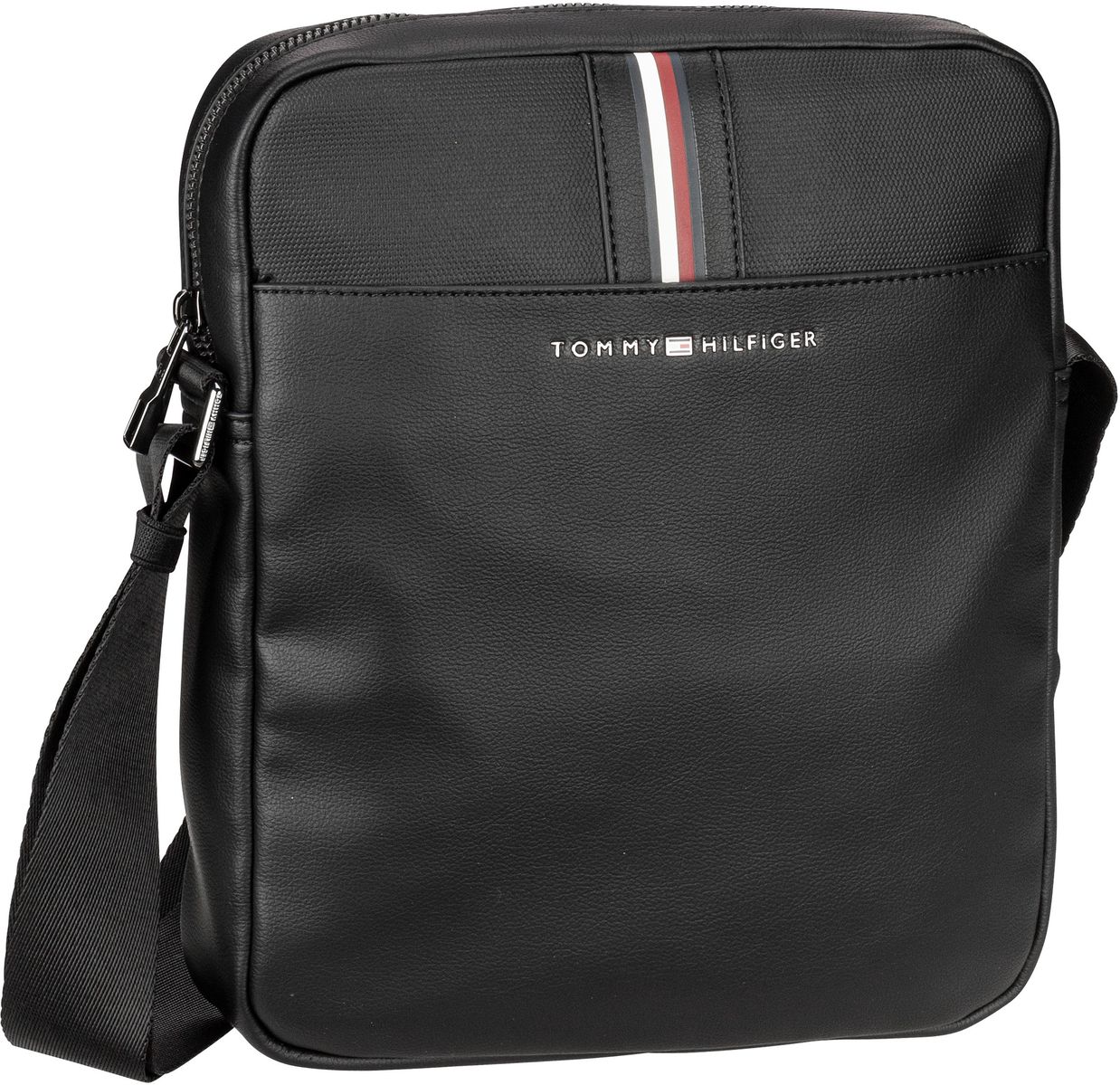 Tommy Hilfiger TH Corporate Reporter PSP24  in Schwarz (4.3 Liter), Umhängetasche von Tommy Hilfiger