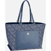 Tommy Hilfiger - TH Distinct Tote Mono PF24 Fossil Blue Mono - Shopper  , 19.1 l von Tommy Hilfiger
