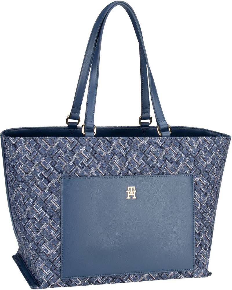 Tommy Hilfiger TH Distinct Tote Mono PF24  in Blau (19.1 Liter), Shopper von Tommy Hilfiger