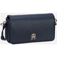 Tommy Hilfiger - TH Emblem Flap Space Blue - Umhängetasche  , 1.4 l von Tommy Hilfiger