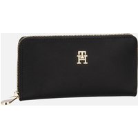 Tommy Hilfiger - TH Emblem Large ZA Black - Portemonnaie  , 0.4 l von Tommy Hilfiger