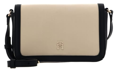 Tommy Hilfiger TH Essential Sporty Flap Crossover CB White Clay/Black von Tommy Hilfiger