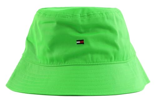 TOMMY HILFIGER TH Flag Bucket Hat Spring Lime von TOMMY HILFIGER
