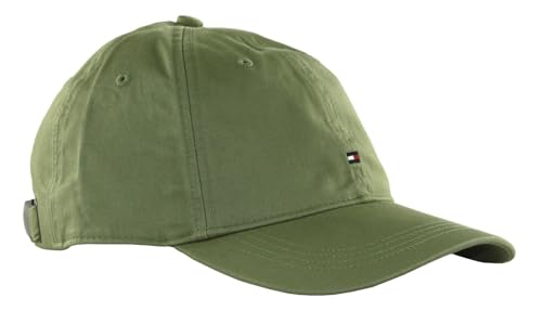 Tommy Hilfiger TH Flag Soft 6 Panel Cap Faded Olive von Tommy Hilfiger