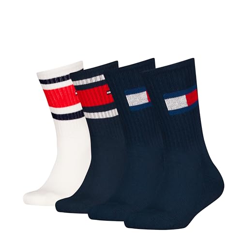 Tommy Hilfiger TH KIDS SOCK 4P FLAG & SPORT STRIPE ECOM von Tommy Hilfiger