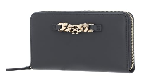 Tommy Hilfiger TH Luxe ZA Wallet L Grey Line von Tommy Hilfiger