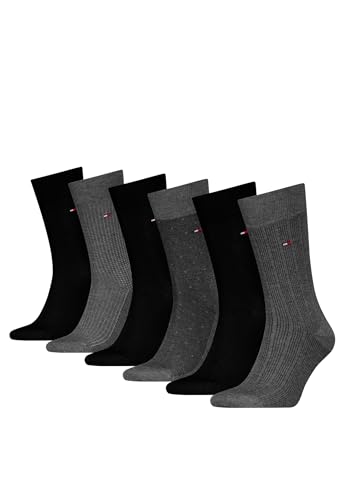 Tommy Hilfiger TH MEN SOCK 6P TIN GIFTBOX BIRDSEYE von Tommy Hilfiger