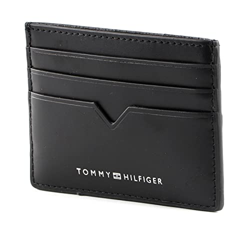 Tommy Hilfiger TH Modern Leather CC Holder Black von Tommy Hilfiger