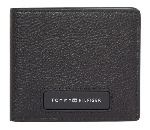 Tommy Hilfiger Monogram - Geldbörse Mini 6cc 10.5 cm black von Tommy Hilfiger
