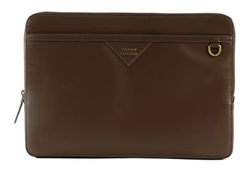 Tommy Hilfiger TH Premium Leather Portfolio Dark Chestnut von Tommy Hilfiger