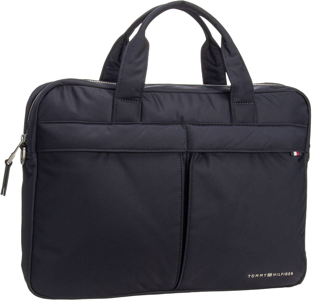 Tommy Hilfiger TH Signature Computer SP24  in Navy (10.5 Liter), Aktentasche von Tommy Hilfiger