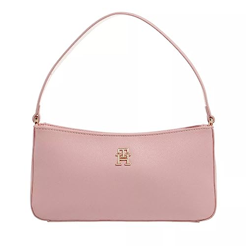 Tommy Hilfiger Damen TH Timeless Shoulder Bag AW0AW14488 Taschen, Rosa (Soothing Pink) von Tommy Hilfiger