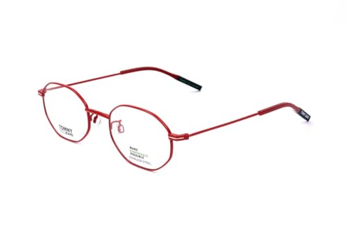 Tommy Hilfiger TJ 0022 C9A 50 Unisex Brille, Rot, 50 von Tommy Hilfiger