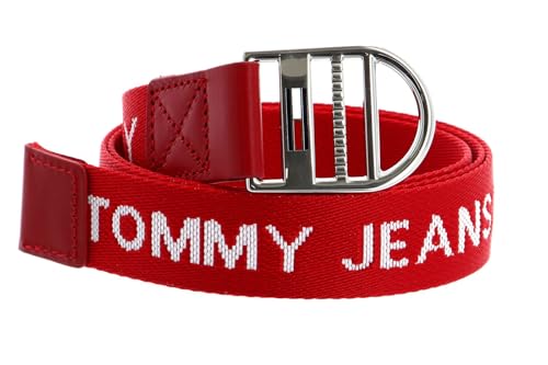 Tommy Hilfiger TJW Essential Webbing Belt 3.0 W80 Deep Crimson von Tommy Hilfiger