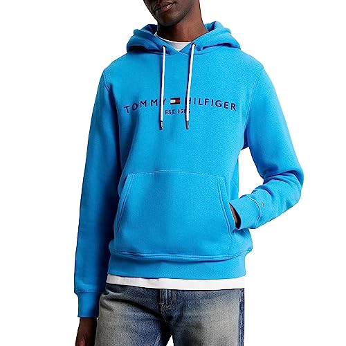 Tommy Hilfiger TOMMY LOGO HOODY, blau(czublue), Gr. XXXL von Tommy Hilfiger