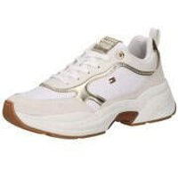 Tommy Hilfiger Th Chunky Runner Metallic Damen weiß von Tommy Hilfiger