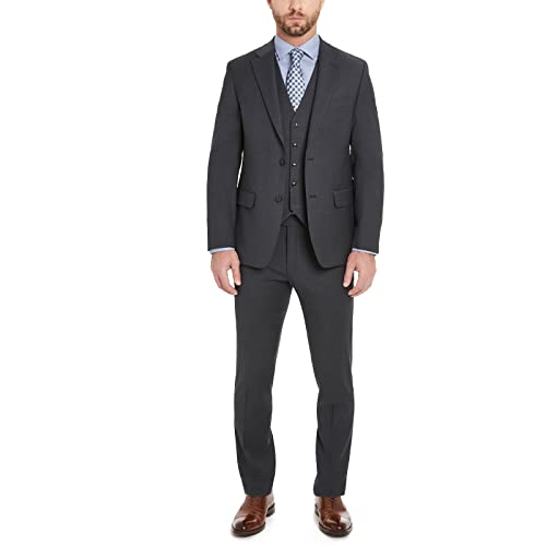 Tommy Hilfiger Th Flex Modern Fit Herren Anzug Separates, Dunkelgrau, 30W / 32L Tommy Hilfiger Th Flex Modern Fit Herren Anzug Separates, Dunkelgrau, 30W / 32L von Tommy Hilfiger