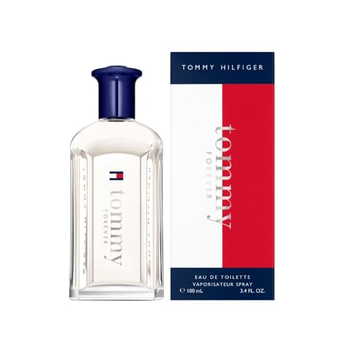 Tommy Hilfiger – Tommy Forever Eau de Toilette 100 ml – Herren Parfüm – Holzig-aromatischer Fougère-Duft – Holzige Zitrusnoten – Transparenter Glasflakon von Tommy Hilfiger