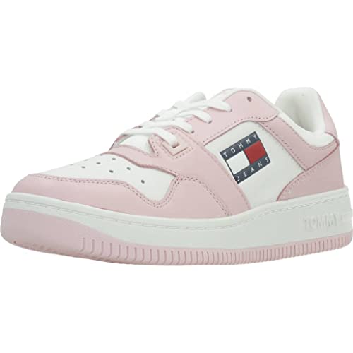 Tommy Jeans Damen Sneaker Retro Basket Rose (70) 38EU von Tommy Jeans