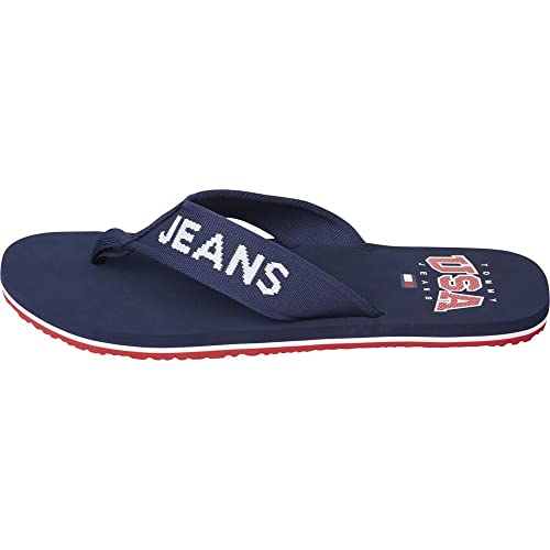 Tommy Hilfiger Tommy Jeans Slippers Herren - 41 von Tommy Hilfiger